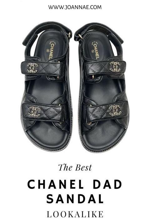 chanel sandal dupes|chanel dad sandal dupes.